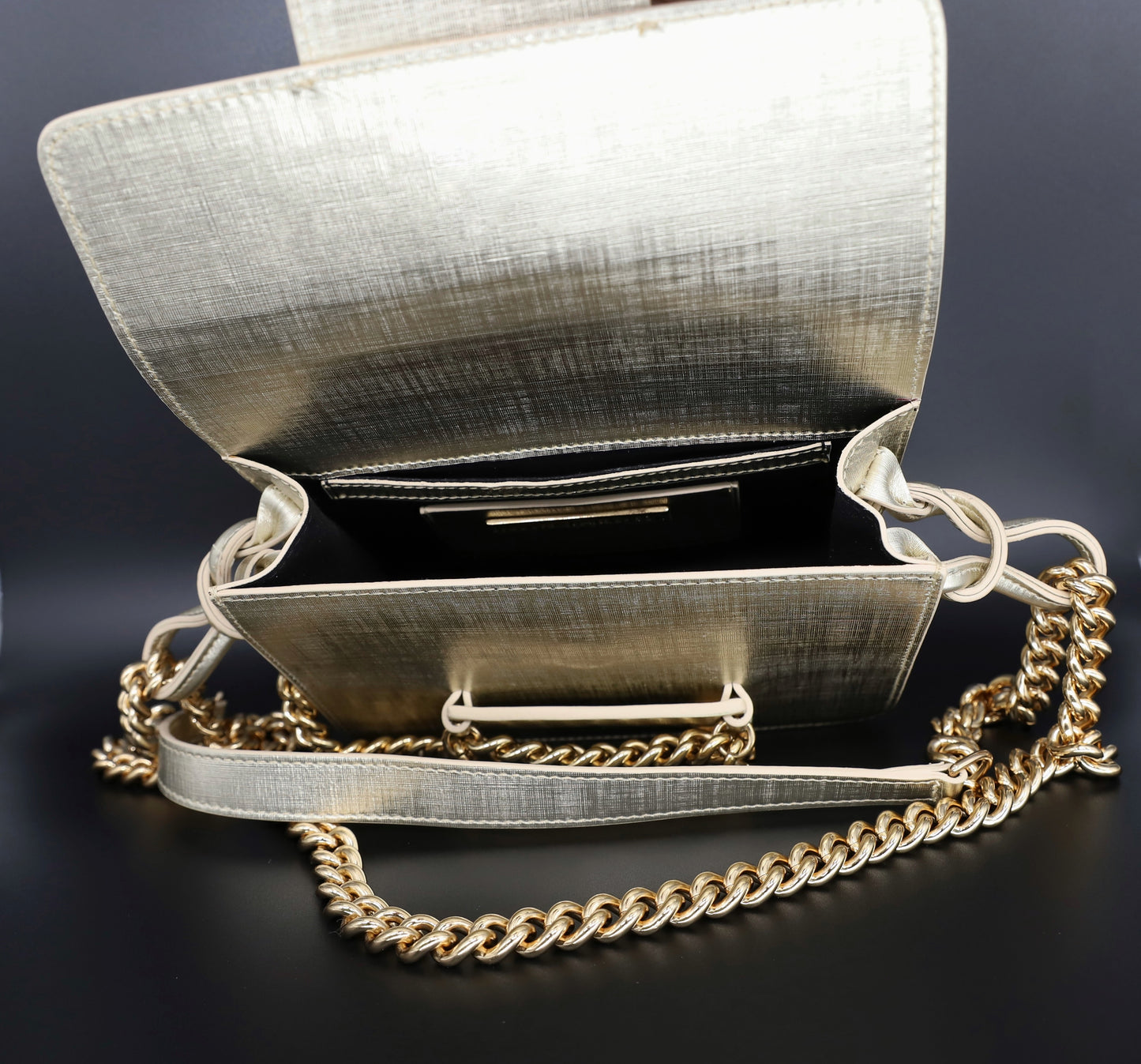 Brushed Silver Bag